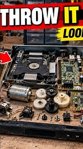 Don't Throw Away Your Old DVD Player! Try This Useful DIY Idea Instead