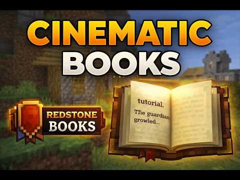 Minecraft Cinematic Books Mod (Forge 1.20.1) | Animated Books with Text & Voice
