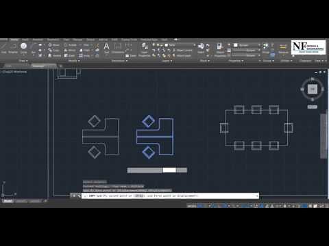 AutoCAD 2D: Office Floor Plan Drafting