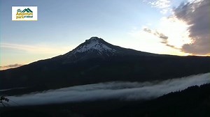 3.9K views · 125 reactions | TIMELAPSE TRIFECTA: Watch this beautiful sunrise from our Adventure Park at @skibowl cam. Also managed to capture a mesmerizing river of stratus clouds, and a capping lenticular cloud near the peak of Mt. Hood. | Meteorologist Jeff Forgeron | Facebook