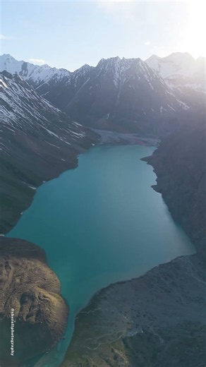 The majestic Attar lake (3,900m) | Ishkoman valley | Gilgit Baltistan | Pakistan 🇵🇰 #shorts