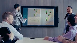 Microsoft zeigt Surface Hub - digitales Whiteboard für Unternehmen