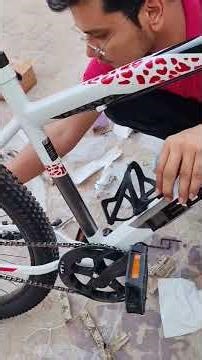 Unboxing and Assembling Vesco Leopard 27.5 t mtb cycle part 3