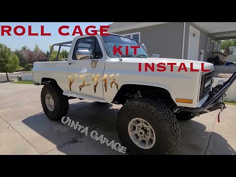 DIY4X K5 roll cage kit install and tips. #uintagarage #DIY4X #K5