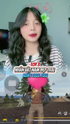 Top 3 nhân vật nam đẹp trai nhất Free Fire