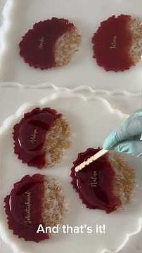 How I made a personalized Resin Coaster - Full Tutorial