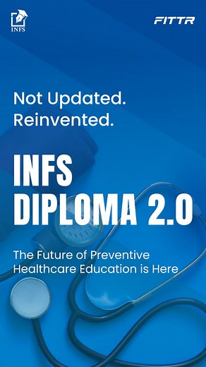 *** Link to enroll: 👇 https://www.infs.com/courses/DiplomaInNutritionandFitness2-86 Not just updated. Reinvented. The all-new INFS Diploma in Nutrition and Fitness 2.0 is here! 🌟 With the latest advancements in biomarkers, biometrics, exercise science, and diet psychology, this is not just an upgrade; it’s a revolution in preventive healthcare education. 🚀 Get 62 credits and 1860 hours of advanced evidence-based learning on: 🥗 Nutrition, Exercise Science & Diet Planning 🧠 Human body, physio