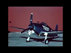 Grumman At War - History of the F6F Fighter - Original Color WWII film
