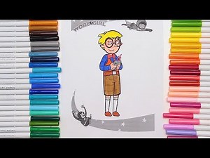 Coloring Word Girl's Tobey!