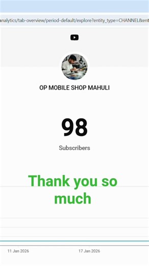 thank you so much 🙏#mobile #smartphone #mobileshort #mobileyoutube#1000subscriber