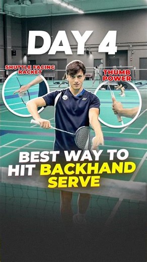 Badminton Backhand Serve Tutorial | Beginner’s Guide to Consistent Serves