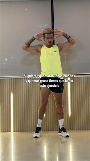 Si quieres quemar muchas calorías y quemar grasa tienes que hacer este ejercicio