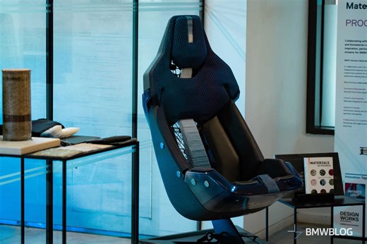 A Closer Look At BMW's New M Visionary Materials Seat
