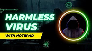 Create a Harmless Virus using Notepad!! 💻⚠️|  Tech Vyrix | Tech Vyrix