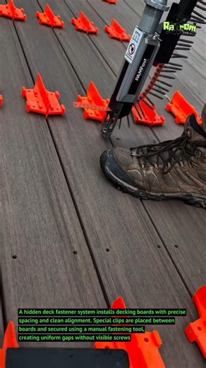 Hidden Deck Fastener System That Makes Decking Perfectly Aligned 🪵