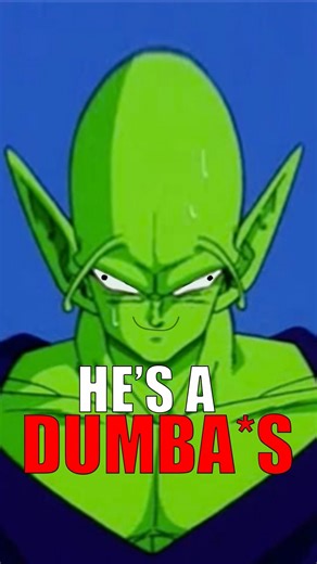 Piccolo Was Unbelievably Dumb In The Buu Saga!! #piccolo #dragonball #dbz #shorts