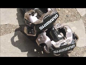 Présentation et installation des pédales de VTT Shimano SPD-M520 - Des pédales automatiques à 20 €