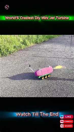 🔥 This DIY Mini Jet Turbine Spins INSANELY Fast – Ultimate Science Experiment!