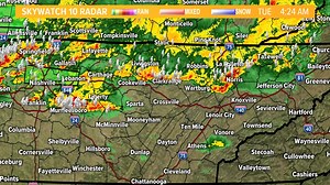 6.8K views · 31 reactions | 4:20 AM: As this post, there are no warnings in effect for our viewing area. However, showers and storms with locally heavy rain, gusty winds, small hail and frequent lightning will continue throughout the morning. | WBIR Weather | Facebook