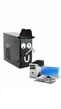 System Crack broke PC #it #funny #animation