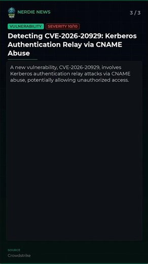 Nerdie News — Daily Cybersecurity Briefing