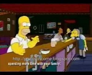 Simpsons Master card commercial