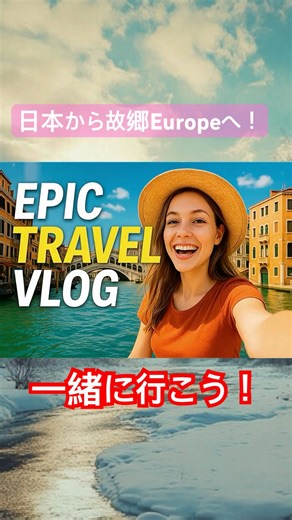 日本大好き! でも今回はヨーロッパ一人旅～Enjoy european scenery!～ #旅vlog #旅行 #風景動画 #美しい風景 #ai