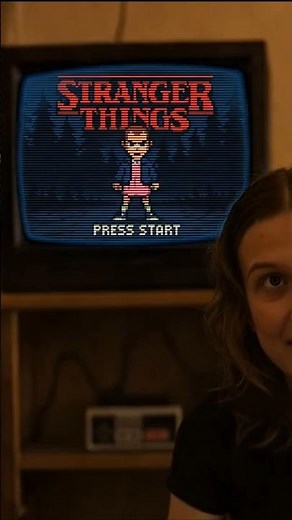RETRO STRANGER THINGS GAME