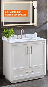 With fast delivery on select products, it’s time to get your bath refresh started. | The Home Depot | Facebook