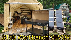 VEVOR Workbench https://amzn.to/3DSKbob VEVOR Chain Vise with Tripod Stand https://amzn.to/3P3f289 | RedneckComputerGeek