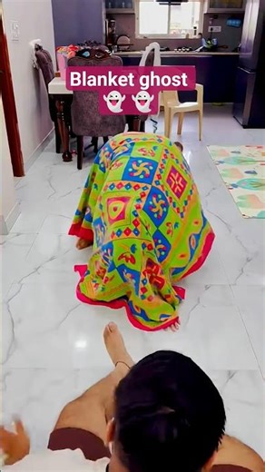 Don't Trust the Blanket! Scary Face Reveal Gone Wrong #GhostPrank #Funny