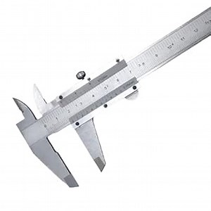 WF Vernier Scale Metric and Inch Measurements Stainless Steel Construction Micrometer Calipers Measuring Tool 6 '' Non Digital Calipers