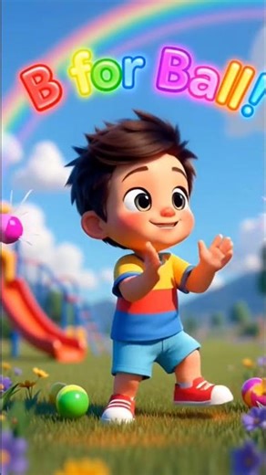 B for Ball | Kids Learning | ABC Phonics #Shorts #KidsLearning #ABCLearn #kiddos