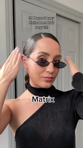 Matrix Inspired Hairstyle Tutorial for Long and Short Hair