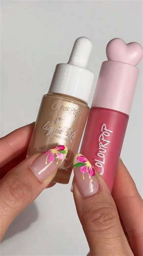 Let's mix our new Liquid Blush with our Liquid Lite Glow Drops 💖✨ Create an illuminating, healthy glow with a flush of colour! Featuring shades: ☀️ Sun O'Clock Glow Drops | Icy champagne 🎀 Angel Face Liquid Blush | Warm-toned true pink Our new, better-than-the-rest Liquid Blush is available now on colourpop.com, coming to @UltaBeauty on 7/7, and coming to @TargetStyle on 7/14 🛒 | ColourPop