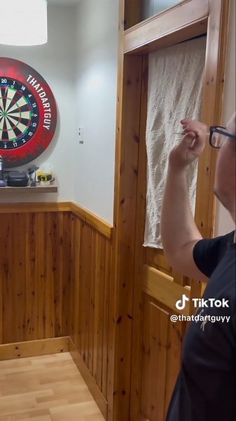 Slow Motion Dart Throw 180 - Incredible POV Shot