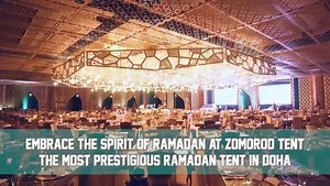Embrace the spirit of Ramadan at Zomorod Tent -- the most prestigious Ramadan Tent in Doha at the The St. Regis Doha . Enjoy the biggest selection of dishes, a huge range of live cooking stations, live entertainment and more. . For reservations or more information, call 4446 0000 . #Ramadan #RamadanQatar #StRegisDoha #FinestAddress #Doha #Qatar #Iftar #sohour | Qatar Events