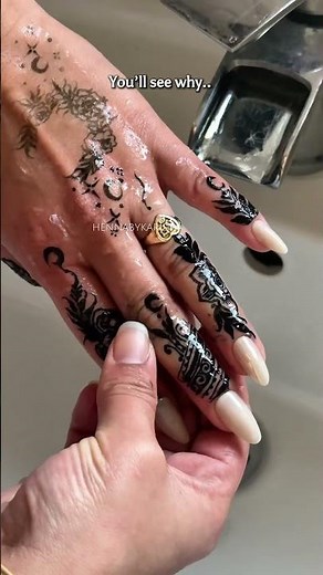 Jagua Gel Aftercare Steps | How to Get a Dark Stain with Henna | HennabyKarisma