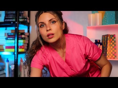 ASMR Chiropractor Exam & Adjustment (Cracking Sounds)