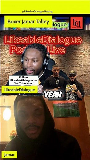 Jamar Talley: Master the Art ! LikeableDialogue #Shorts #RingMagazine