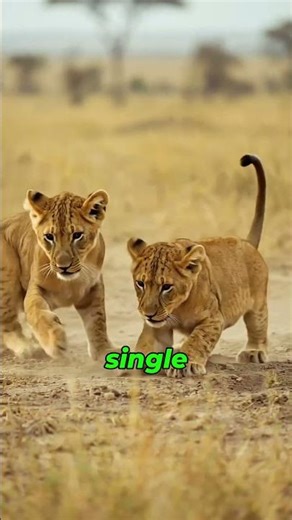 Lion Cubs Explained | How Future Predators Learn #lion #natureshorts