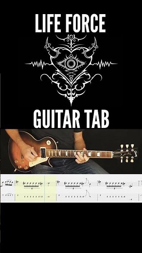 Life Force Ptasinski ft. RJ Paisin Tabs tutorial #guitartabs #guitarcover #guitartutorial #guitar