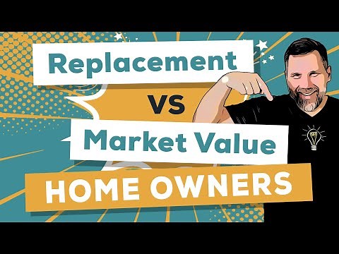 Replacement Cost VS Market Value | How building insurance is figured