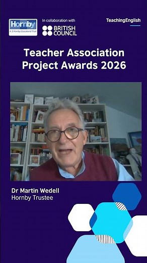 A. S. Hornby Teacher association project awards #teachingcommunity #teachingenglish #education