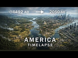 AMERICA – 3D TIMELAPSE – 1492 to 2025 | Civilization Evolution