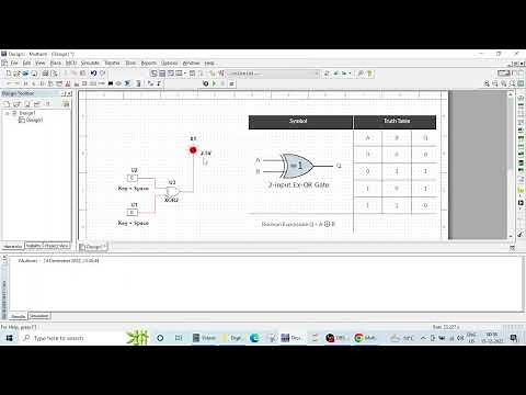 6. Designing and Verifying XOR Gate Digital Circuit Operation Using Multisim