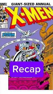 X-Men Annual 9: Recap #epiccollection #marvel #empreadingclub #marvelcomics #chrisclaremont #xmen