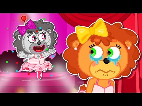 Lion Family USA | Who is the Best Ballerina? | Don't Feel Jealous | Family Kids Cartoons
