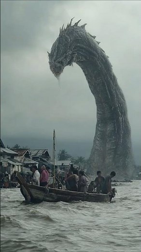 Terrifying Sea Serpent Filmed Near Japanese Fishing Village