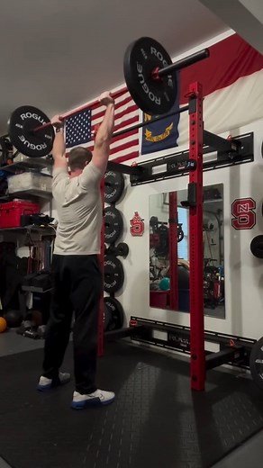 7.8K views · 38 reactions | Save space with a power rack that still allows for complete workouts  When stowed away, the Rogue RML-3W Fold Back Wall Mount Rack takes up less than 5" of space from the wall. AND it's a Hot Deal during Matte Black November. Shop now: roguefitness.com/rogue-rml-3w-fold-back-wall-mount-rack : The Hef Life #ryourogue | Rogue Fitness | Facebook